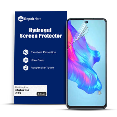 Motorola G35 Compatible Premium Hydrogel Screen Protector With Full Coverage Ultra HD